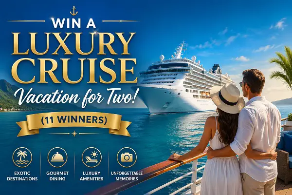 Holland America Around the World Contest: Win a Dream Cruise Vacation! (11 Winners)