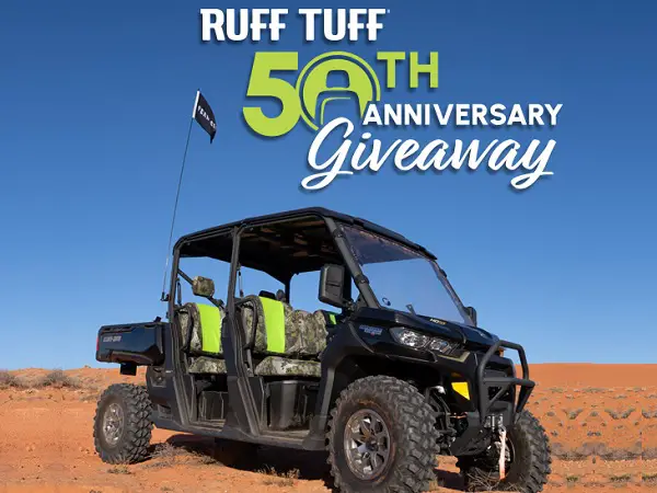 Ruff Tuff UTV Giveaway – Win a 2024 Can-Am Defender