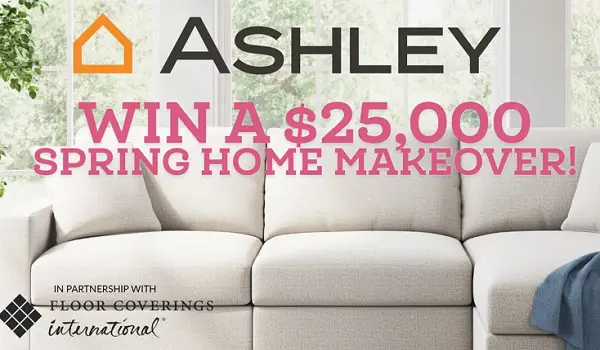 Score With Ashley Giveaway – Win a $25,000 Spring Home Makeover