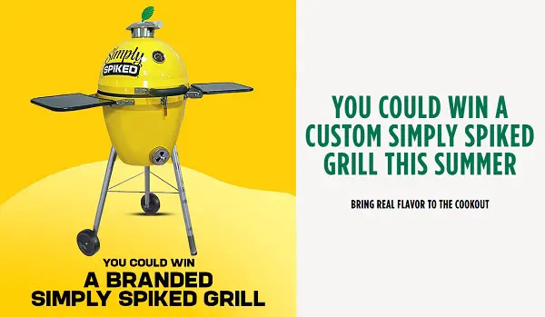 Simply Spiked Summer 2026 Giveaway – Win a Branded Lemon Grill Set! (125 Winners)