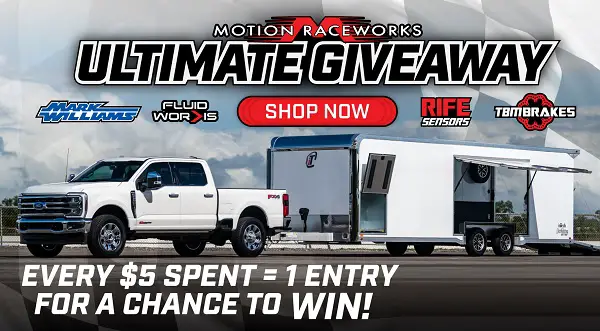 Win a 2026 Ford F-250 King Ranch Truck & Race Trailer!