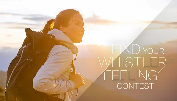 Find Your Whistler Feeling Contest – Win a Summer Trip for Two to Whistler
