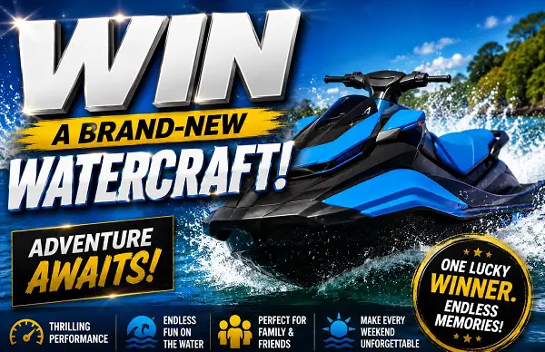 White Claw Summer Fun in the Sun Sweepstakes – Win $12,500 Cash for a Personal Watercraft!