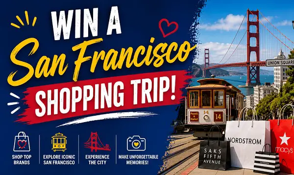 AMC Boutique Boost Sweepstakes – Win a San Francisco Shopping Trip!