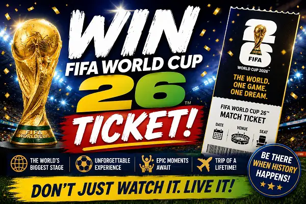 FIFA World Cup 2026 Adidas Giveaway – Win Match Tickets & a Trip