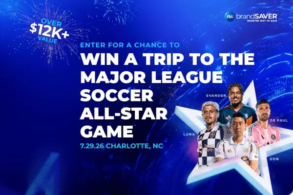 Win The P&G x MLS All-Star Game Sweepstakes