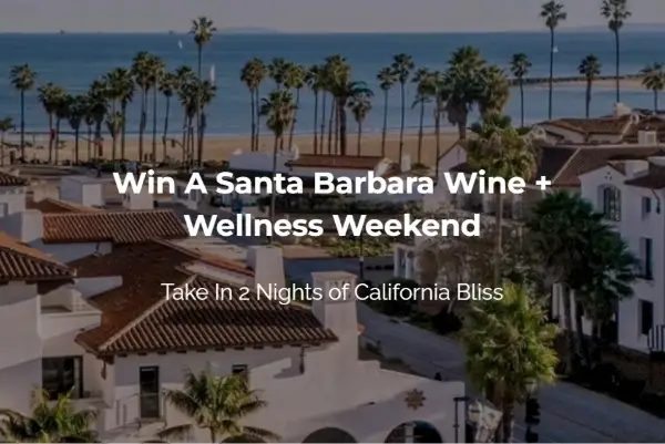 Win Santa Barbara Spa Weekend Getaway Sweepstakes