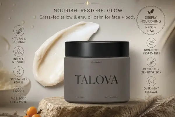 Win TALOVA Face + Body Balm Giveaway