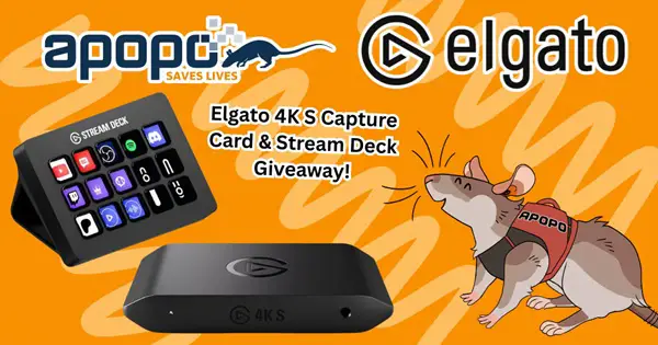 Win APOPO HeroRATs Elgato Giveaway