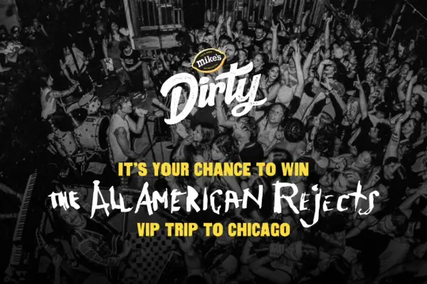 Win The Mike’s® Dirty Lemonade The All-American Rejects Flyaway Concert Giveaway