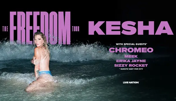 Win The Kesha: The Freedom Tour SiriusXM Sweepstakes