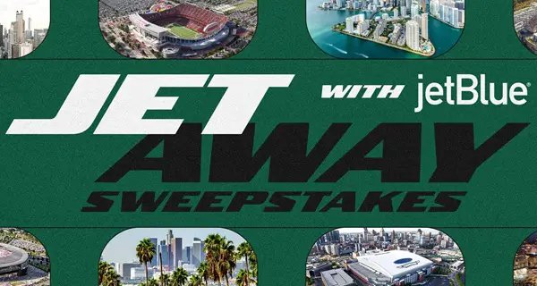 Win The Jet Away with JetBlue Sweepstakes