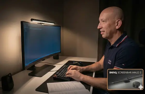 Win A BenQ ScreenBar Halo 2 - Free Monitor Light Bar!