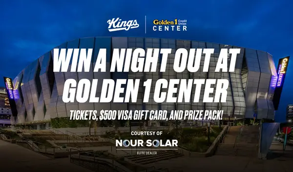Win A Night Out at Golden 1 Center Sweepstakes