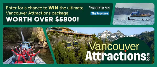 Win The 2026 Vancouver Attractions Contest