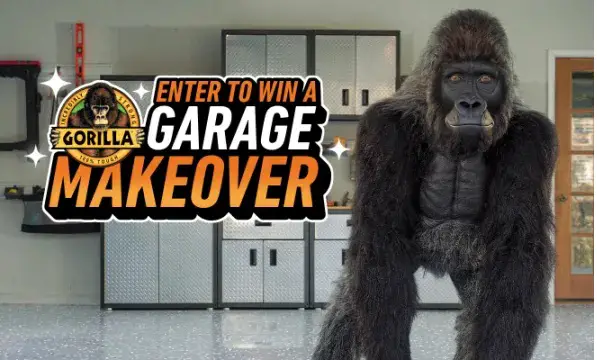 Win The Gorilla Dream Garage Makeover Giveaway