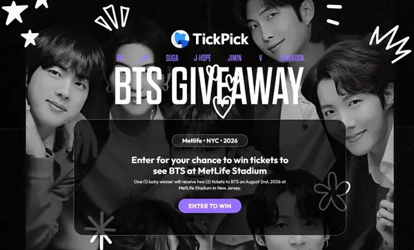 Win The BTS World Tour NYC Giveaway