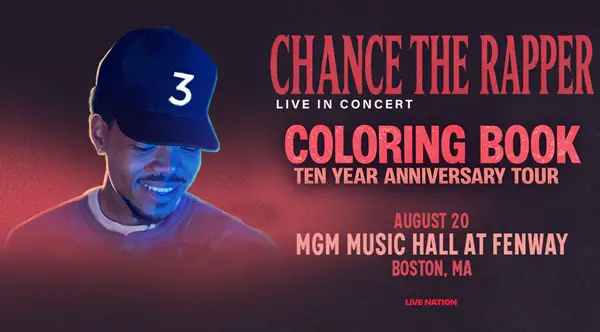 Win Chance The Rapper at MGM Music Hall Sweepstakes