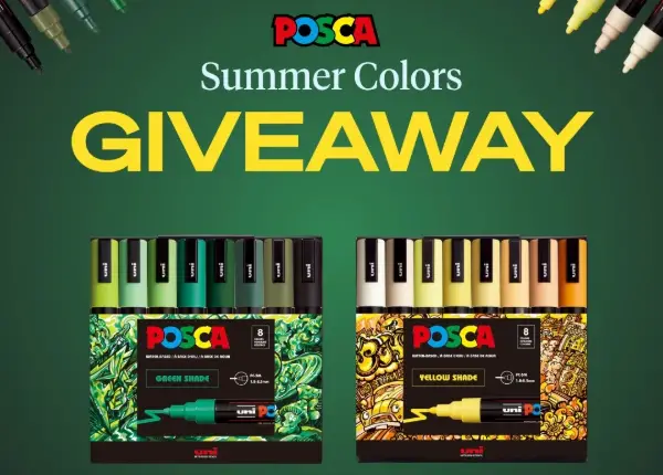 Win Posca: Summer Giveaway