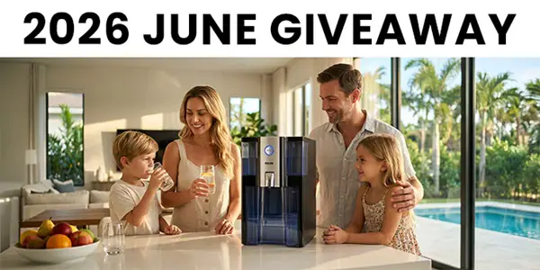 Win RKINⓇ June 2026 Zero Installation Countertop Reverse Osmosis Water Filter Giveaway