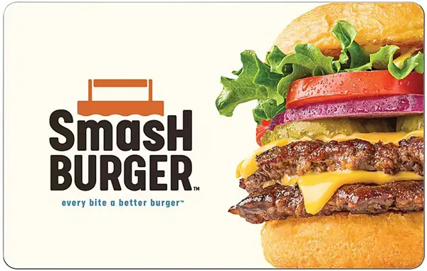 Win A $25 Smashburger Gift Card Giveaway