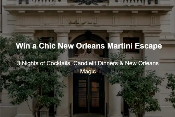 Win New Orleans Foodie Escape Maison Métier by Hyatt Sweepstakes