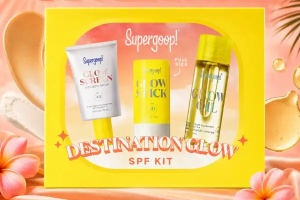 Win The Supergoop! Destination Glow SPF Kit Giveaway