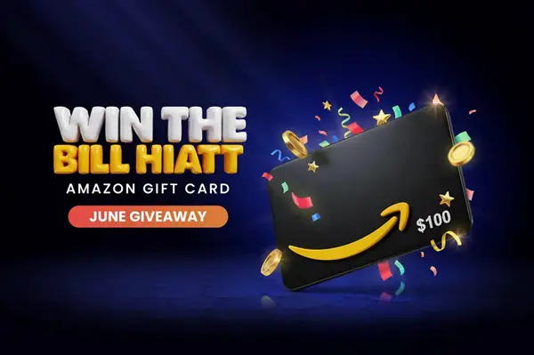 Win The Bill Hiatt: Amazon Gift Card June Giveaway