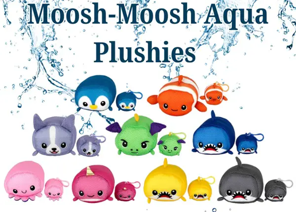 Win Moosh-Moosh Aqua Plushies Giveaway