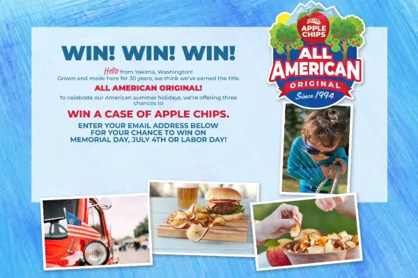 Win The All American Original Apple Chip Contest