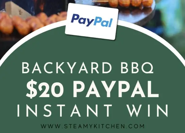 Win A $20 Backyard BBQ Instantly