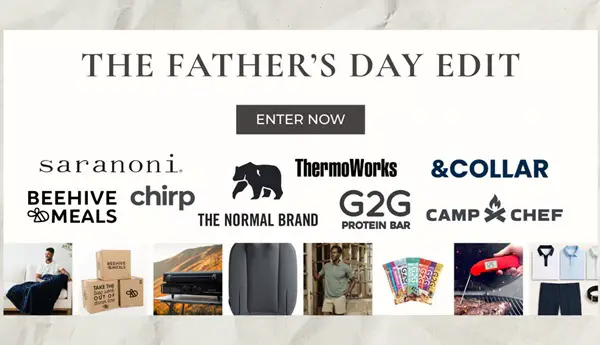 Win The Father's Day Edit Giveaway