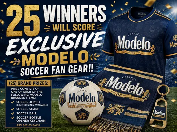 Win The Modelo Futbol Instant Game!