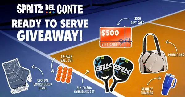 Win Spritz Del Conte Ready To Serve Sweepstakes