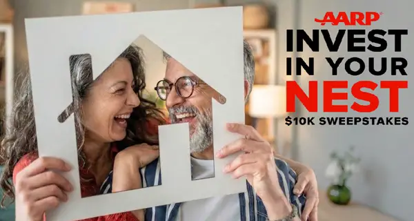 Win AARP Invest in Your Nest $10,000 Sweepstakes
