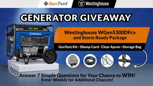 Win A Westinghouse 6500W Generator & Full Storm Setup!
