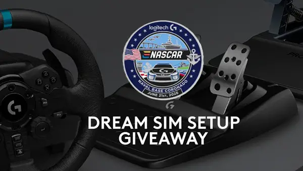 Win Logitech G NASCAR San Diego Dream Sim Setup Giveaway