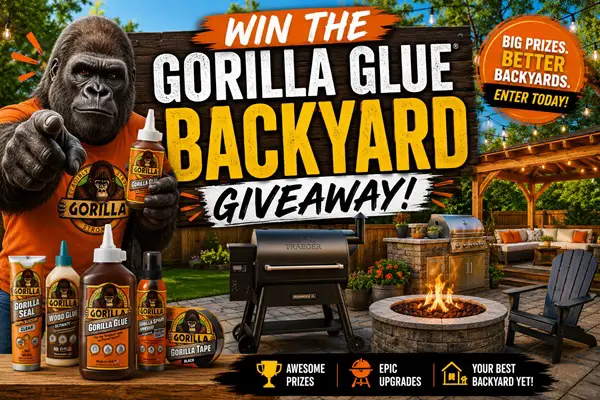 Win The Gorilla Glue Backyard Giveaway