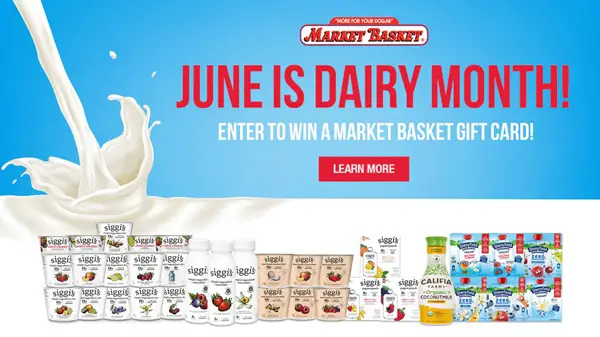 Win June is Dairy Month at Market Basket Sweepstakes