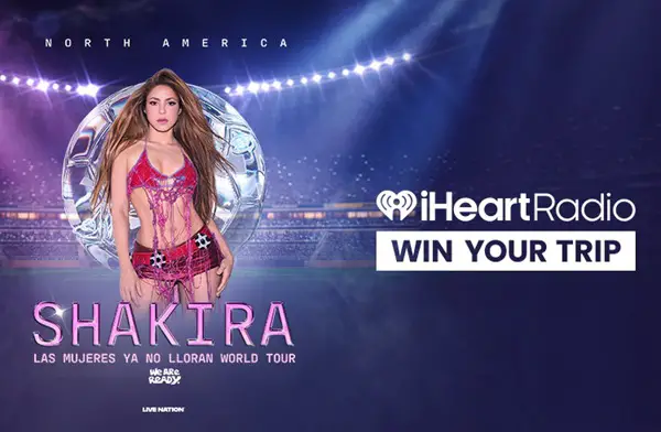 Win iHeartRadio & Shakira's “Camino Con La Loba” New York Flyaway Experience Sweepstakes