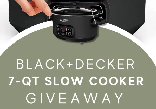 Win The BLACK+DECKER 7-Quart Slow Cooker Giveaway
