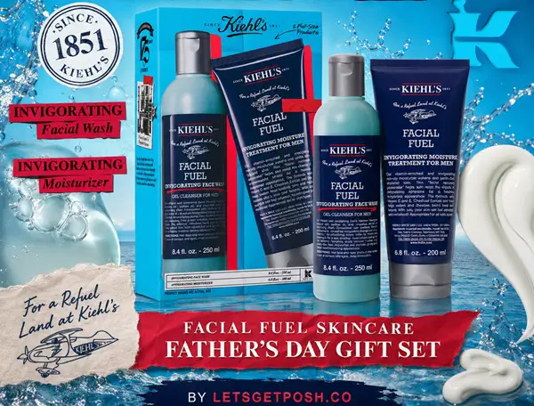 Win The Kiehl's Facial Fuel Father's Day Giveaway