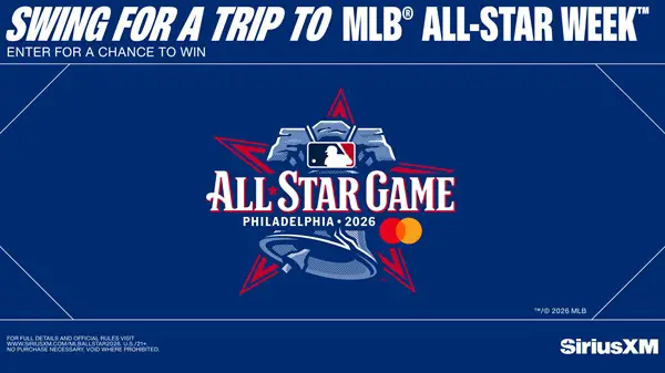 Win Experience the 2026 MLB® All-Star Week™ SiriusXM Sweepstakes