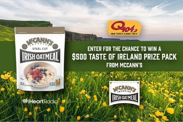 Win A $500 Taste of Ireland Prize Pack Sweepstakes