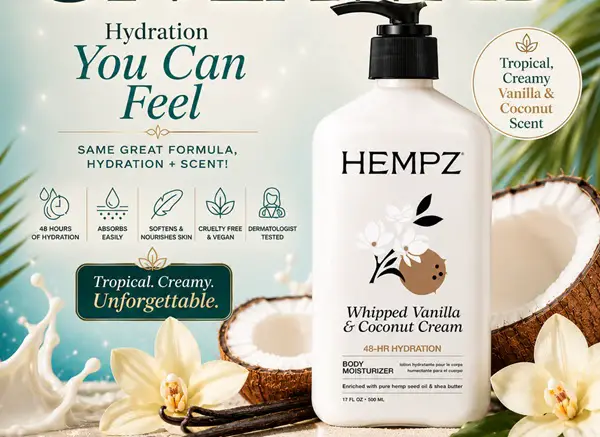 Win The Hempz Whipped Vanilla & Coconut Cream Giveaway