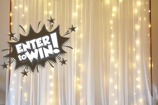 Win Shop With Me Mama: White Backdrop Curtains Giveaway