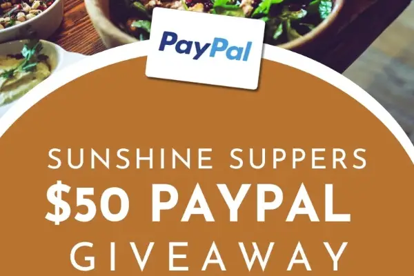 Win $50 Sunshine Suppers Giveaway