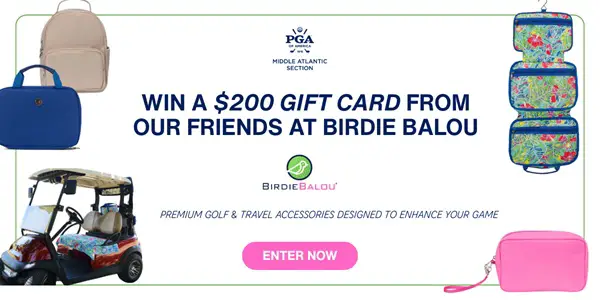 Win Middle Atlantic PGA - Birdie Balou Gift Card Giveaway