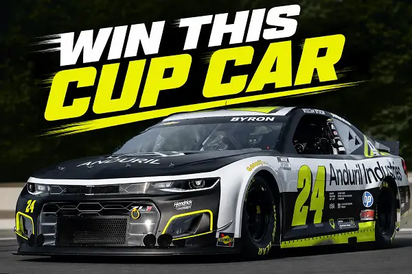 Anduril 250 NASCAR Sweepstakes: Win a Gen-6 Cup Car or $250,000 Cash