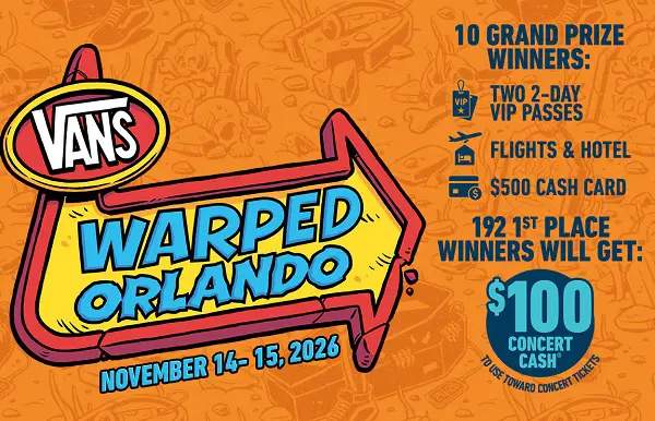 Athletic Brewing Ready To Rock Sweepstakes – Win VIP Vans Warped Tour Trip! (10 Winners)